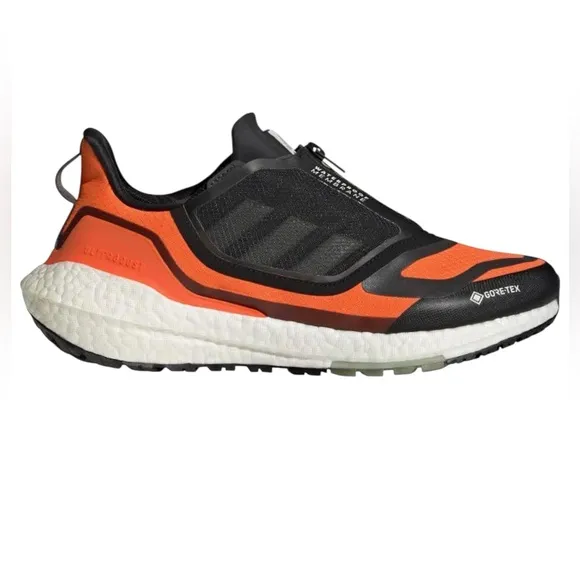 adidas Men's sz 8 Ultraboost 22 Impact Orange Goretex Running Shoes New no box