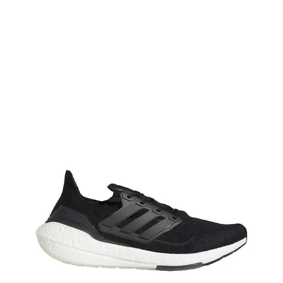 ADIDAS MEN'S ULTRABOOST-21 RUNNING SHOE, BLACK/BLACK/GREY, 12