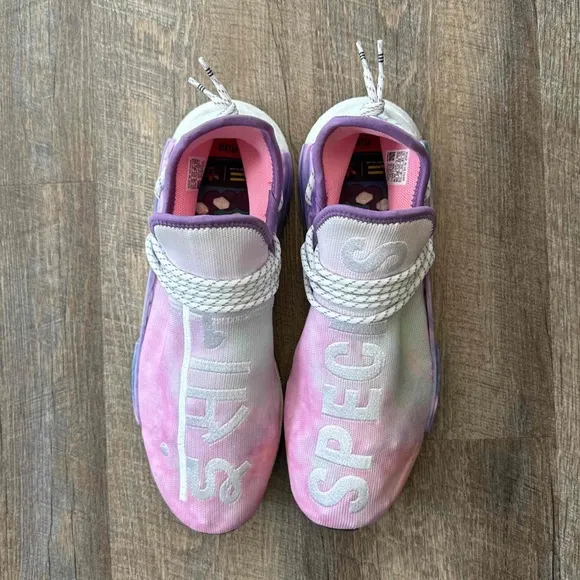 Adidas NMD Human Race Trail x Pharrell Holi Festival Pink Purple White