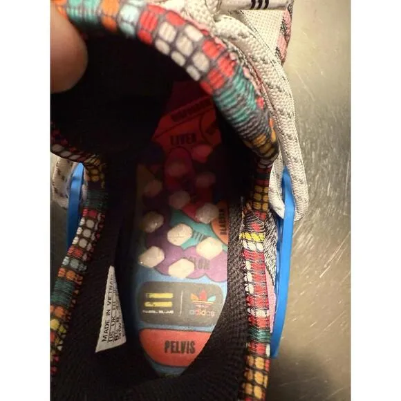 Adidas NMD Human Race Trail x Pharrell Solar Pack Size 8.5 Sneakers BB9531 Box