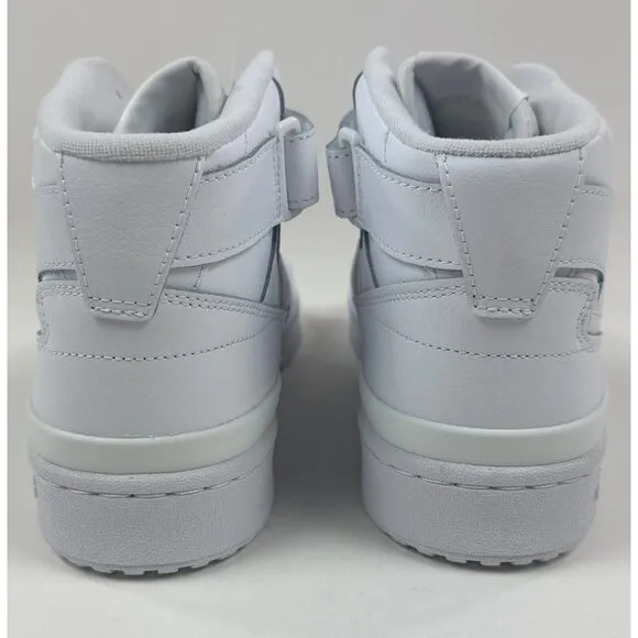 Adidas Originals Forum Mid Top Womens Cloud White Shoes Sneakers Strap FZ6473