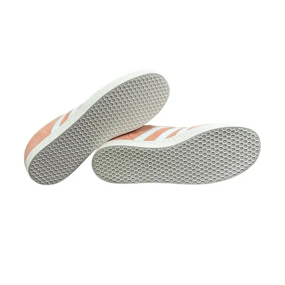 Adidas Originals Gazelle J Wonder Clay White Shoes IG1699 Girl's Sizes 3.5 - 7