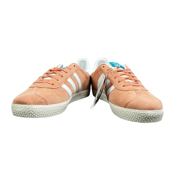 Adidas Originals Gazelle J Wonder Clay White Shoes IG1699 Girl's Sizes 3.5 - 7