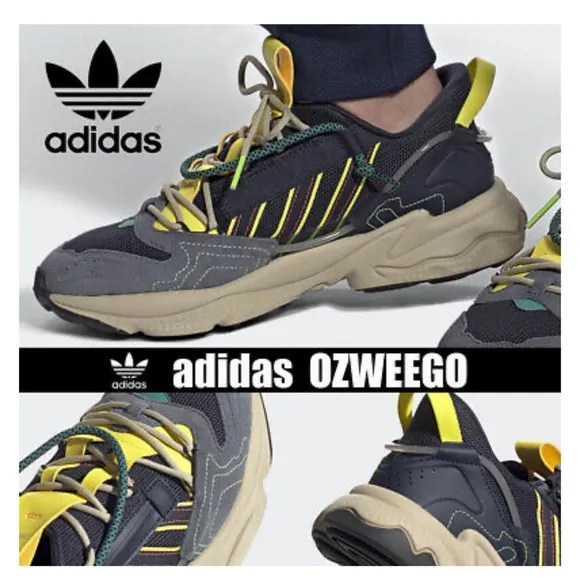 Adidas Ozweego Zip 'Legend Ink Yellow' Sneakers H67663 Men’s 4