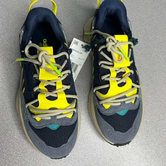 Adidas Ozweego Zip 'Legend Ink Yellow' Sneakers H67663 Men’s 4