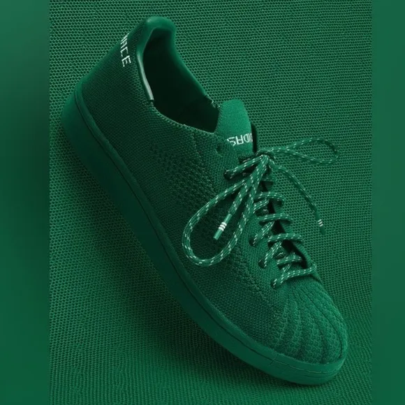 Adidas Pharrell Williams Superstar Primeknit 'Dark Green’
