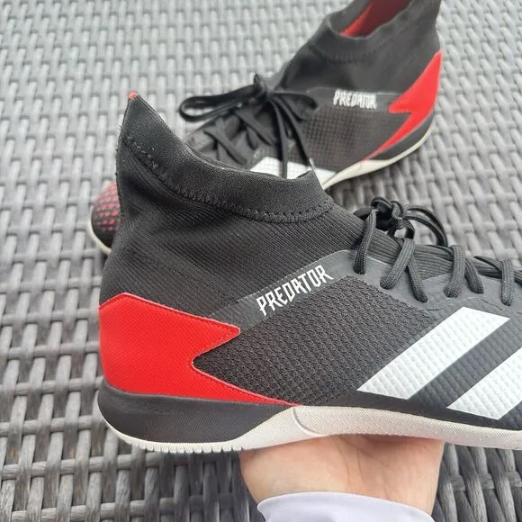 Adidas Predator 20.3 IN Active Red Men's Soccer Shoes EF2209 Size 12