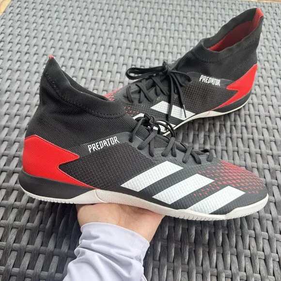 Adidas Predator 20.3 IN Active Red Men's Soccer Shoes EF2209 Size 12