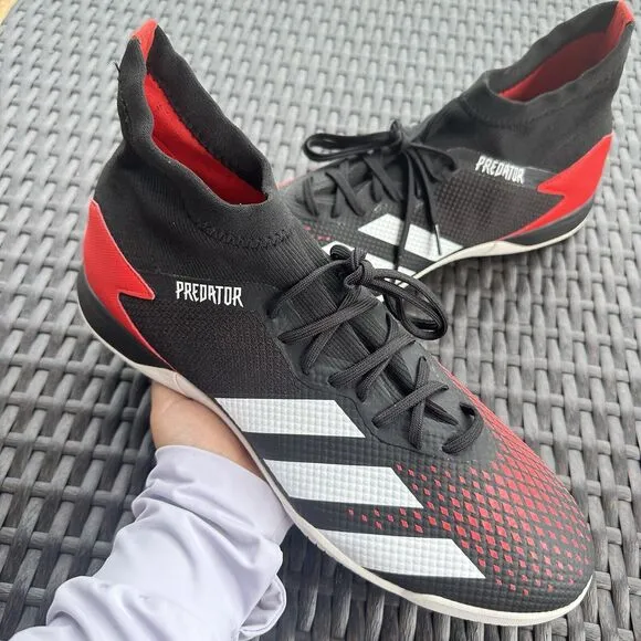 Adidas Predator 20.3 IN Active Red Men's Soccer Shoes EF2209 Size 12