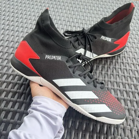 Adidas Predator 20.3 IN Active Red Men's Soccer Shoes EF2209 Size 12
