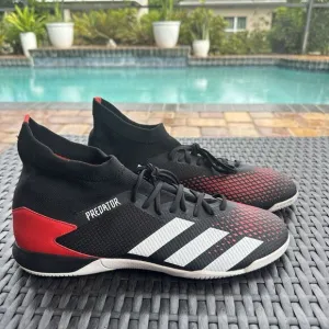 Adidas Predator 20.3 IN Active Red Men's Soccer Shoes EF2209 Size 12