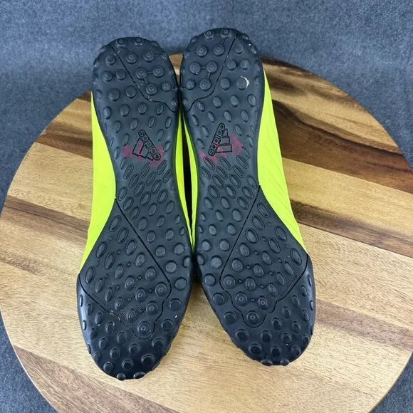 Adidas Predator Tango 18.4 TF DB2141 Neon Green Soccer Turf Shoes Men's Sz 11.5