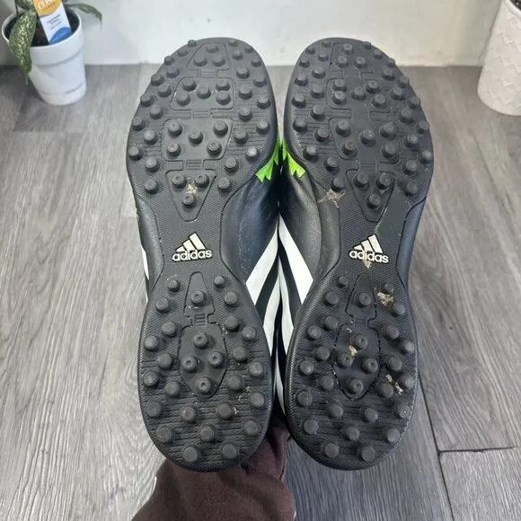 Adidas Predito Soccer Turf Shoes Cleats Mens 12 Predator Black Green