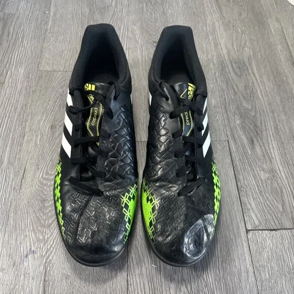 Adidas Predito Soccer Turf Shoes Cleats Mens 12 Predator Black Green