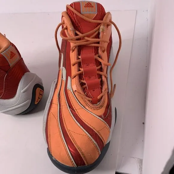 ADIDAS Real Deal‎ Vivid Red Mid Shoes Men's Size 10