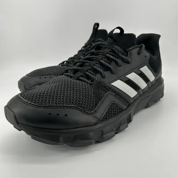 Adidas Rockadia Trail Shoes Sneakers Men's 14 Core Black Gray Athletic 1Y3001