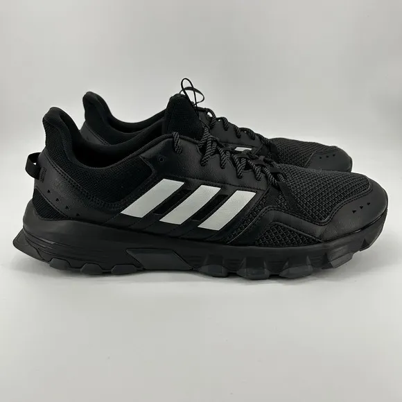 Adidas Rockadia Trail Shoes Sneakers Men's 14 Core Black Gray Athletic 1Y3001