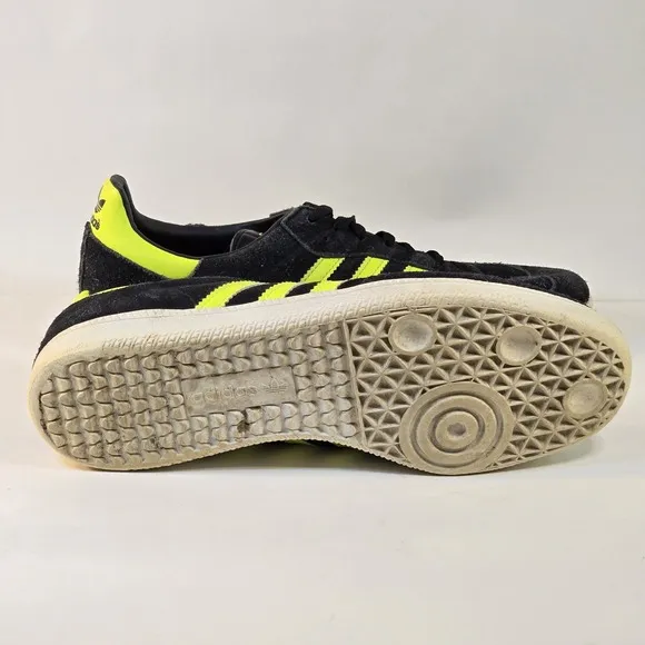 Adidas Samba Mens Size 10.5 Court Shoes Pickleball Sneaker Black Electric Q20604