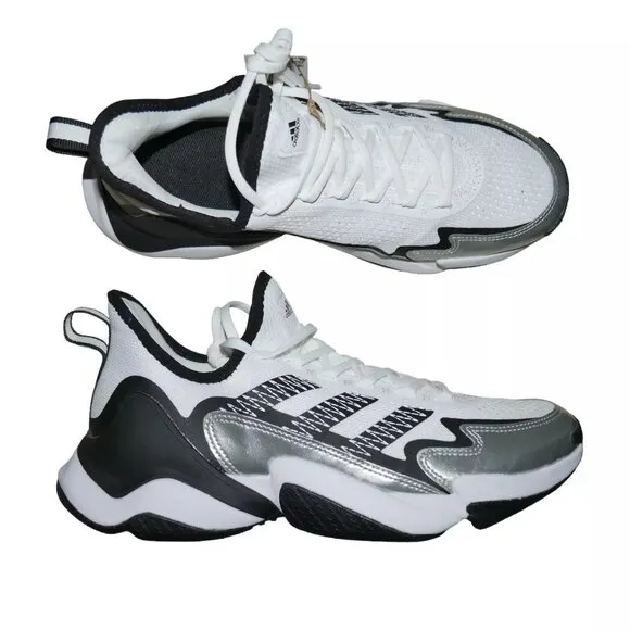 Adidas SM Impact FLX Football Turf Shoes Men's Size 10.5 Women's Size 11.5 White