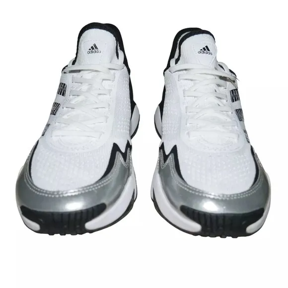 Adidas SM Impact FLX Football Turf Shoes Men's Size 10.5 Women's Size 11.5 White