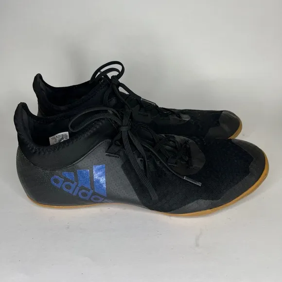 Adidas Soccer Men's X Tango 17.3 Indoor Soccer shoes Size 12 Black CG3716