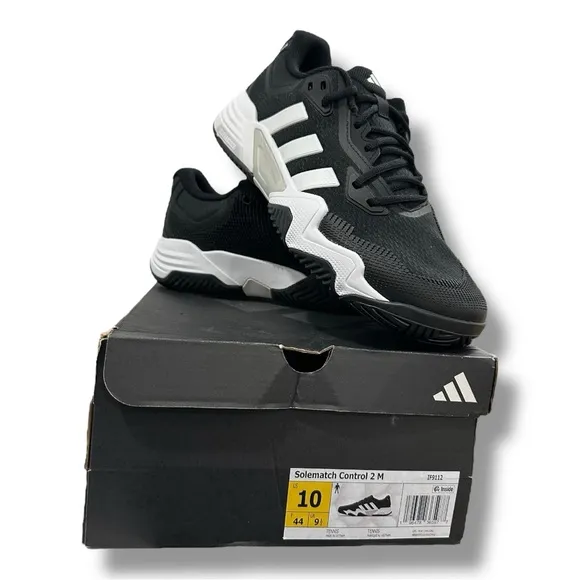 Adidas SoleMatch Control 2 Men's black and white size 10