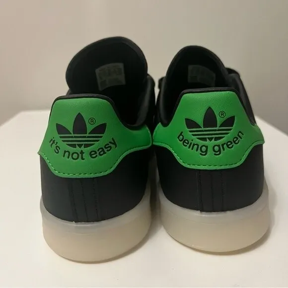 adidas Stan Smith Marvel Hulk Smash Black/Green Kids Size 6 NWT