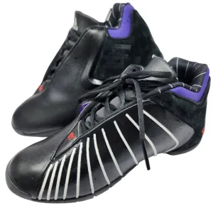Adidas T-Mac 2 97 Black/White/Purple Basketball Shoes Mens Size 10