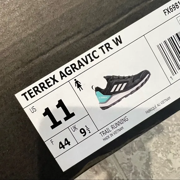 Adidas Terrex Agravic Sneakers Trail Running Shoes, Size 11 New in Box