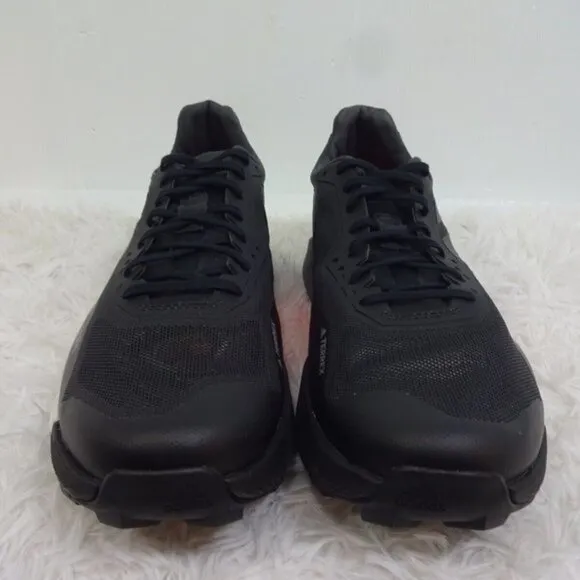 Adidas Terrex Agravic Ultra Trail Mens Size 8.5 Black Red Running Shoes FY7628