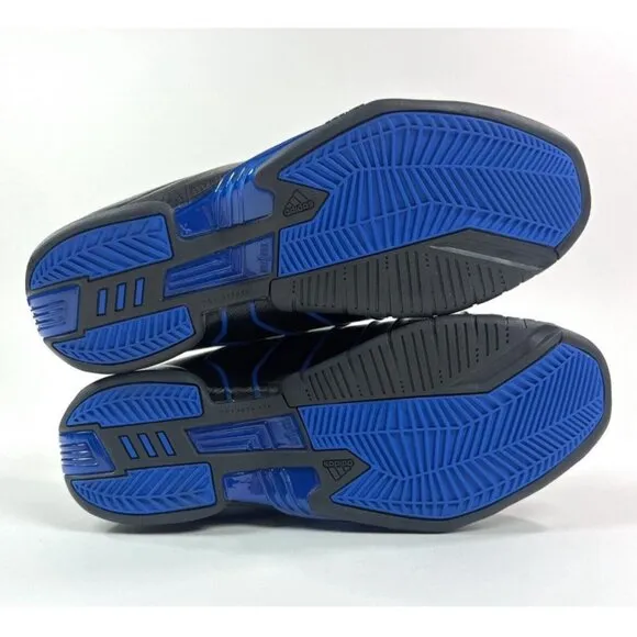 Adidas TMAC 3 Restomod Men 11.5 Black Blue Basketball Shoes Tracy McGrady GY0258