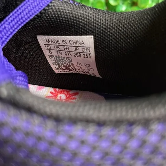 adidas Trae Young 1 'Black Team College Purple' Sneakers (GZ4627)