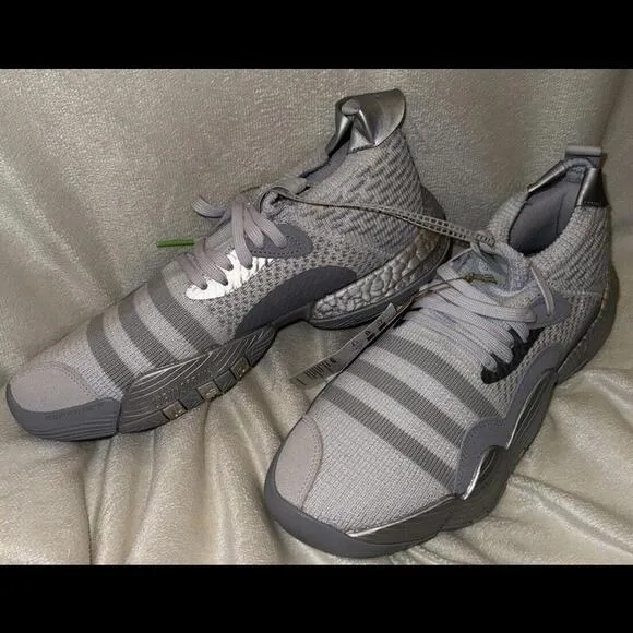 Adidas Trae Young 2 Men's Basketball Shoes Grey/Silver 9.5