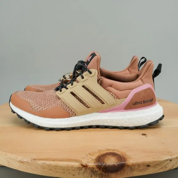 Adidas UltraBoost 1.0 ATR Womens Size 10 Shoes Clay Brown Pink Athletic Trail