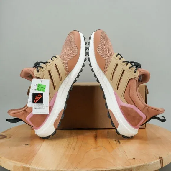 Adidas UltraBoost 1.0 ATR Womens Size 10 Shoes Clay Brown Pink Athletic Trail