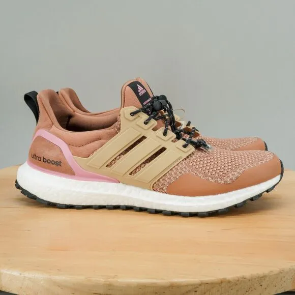 Adidas UltraBoost 1.0 ATR Womens Size 10 Shoes Clay Brown Pink Athletic Trail