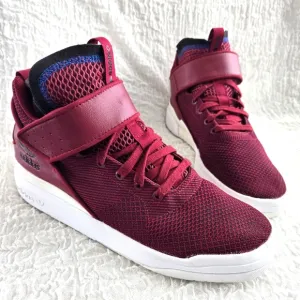 Adidas Veritas X Burgundy Activewear Athletic Skateboarding Shoes Sz 10