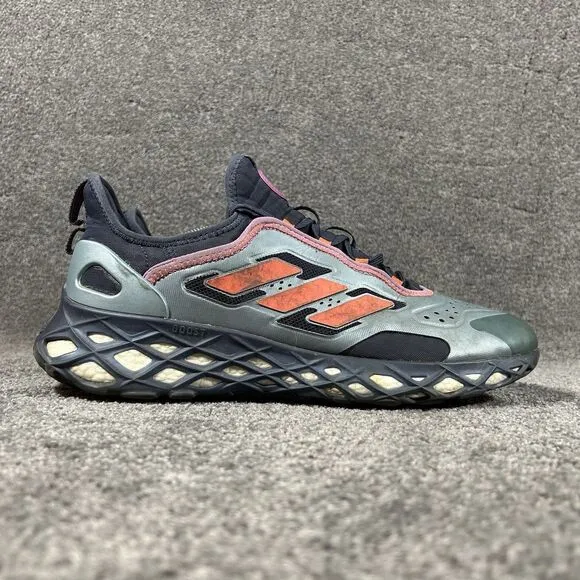Adidas Web Boost Magic Impact Orange Blue Athletic Shoes GZ6444 Men’s Size 13