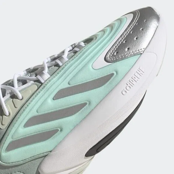 Adidas Womens Ozelia Hazy Green Silver Metallic GX3669