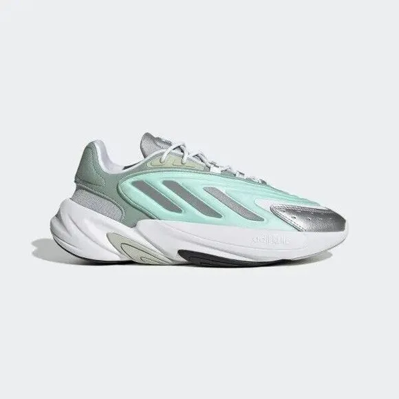 Adidas Womens Ozelia Hazy Green Silver Metallic GX3669
