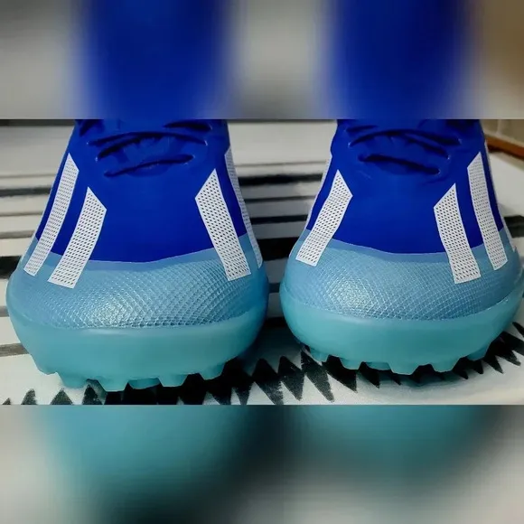 Adidas X Crazyfast.1 TF Turf Soccer Shoes Blue Mens Size 11.