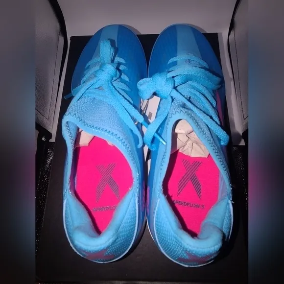 Adidas X Speedflow.3 IN 'Sky Rush Team Shock Pink' Indoor Soccer Shoes