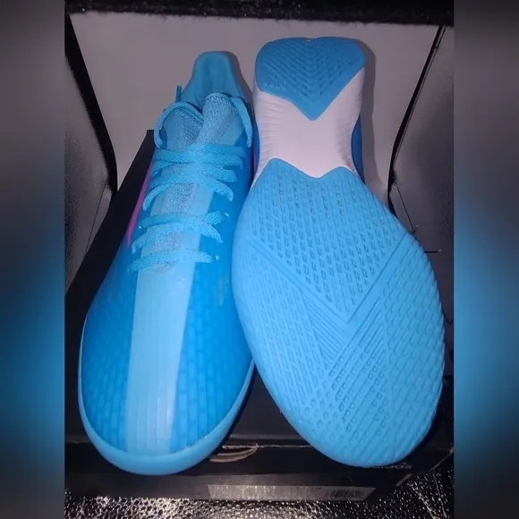 Adidas X Speedflow.3 IN 'Sky Rush Team Shock Pink' Indoor Soccer Shoes