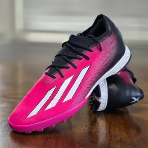 Adidas X Speedportal.1 Turf Soccer Shoes Pink Black GZ2440 Men's 9.5 Messi Great