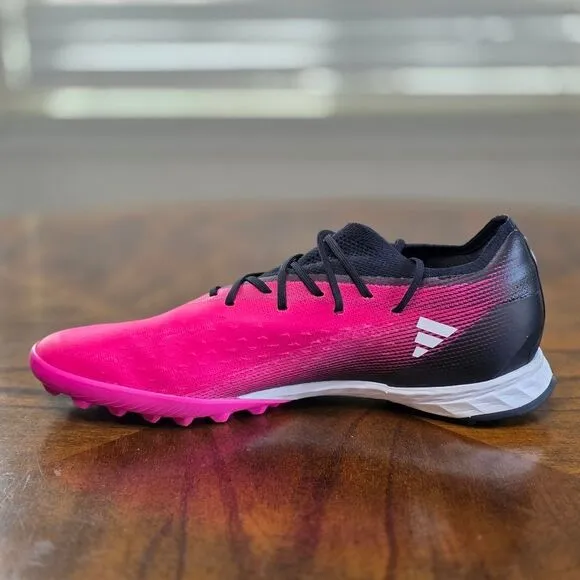 Adidas X Speedportal.1 Turf Soccer Shoes Pink Black GZ2440 Men's 9.5 Messi Great