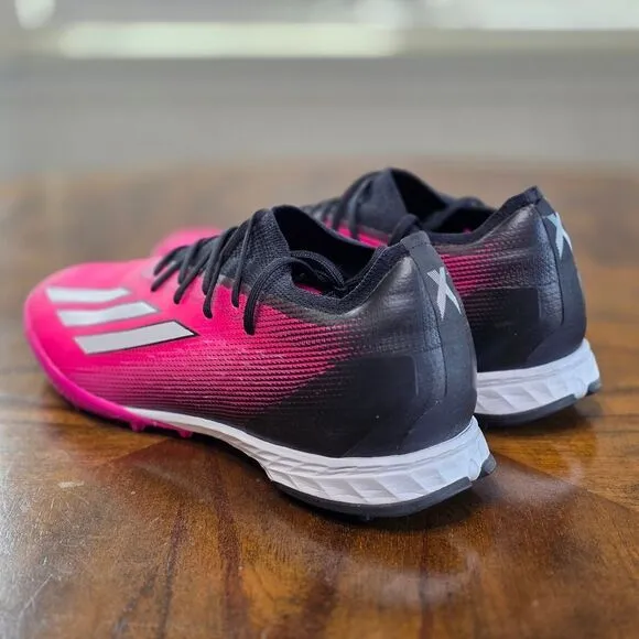 Adidas X Speedportal.1 Turf Soccer Shoes Pink Black GZ2440 Men's 9.5 Messi Great