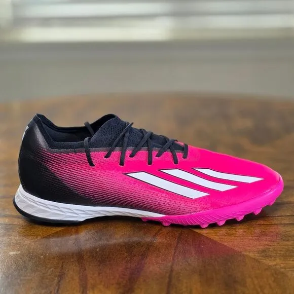 Adidas X Speedportal.1 Turf Soccer Shoes Pink Black GZ2440 Men's 9.5 Messi Great