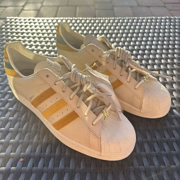 Adidas Yara Shahidi x Superstar Cream Legacy Gold Men's Shoes GZ2764 Size 11.5