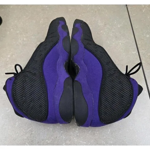 Air Jordan 13 Retro Court Purple GS  Shoe Size 6Y Purple 884129-015 Worn Once