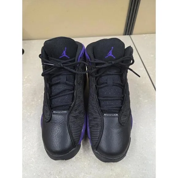 Air Jordan 13 Retro Court Purple GS  Shoe Size 6Y Purple 884129-015 Worn Once